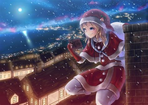 Anime Christmas Wallpapers - Wallpaper Cave