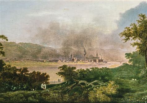 English artist Henry Warren painted rare view of Pittsburgh in early 1800s | Pittsburgh Post-Gazette