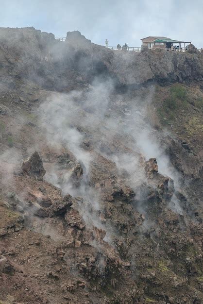 Premium Photo | Vesuvius crater