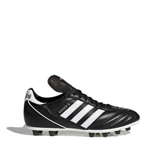 adidas | Kaiser 5 Liga Football Boots Fg | Black/White | SportsDirect.com