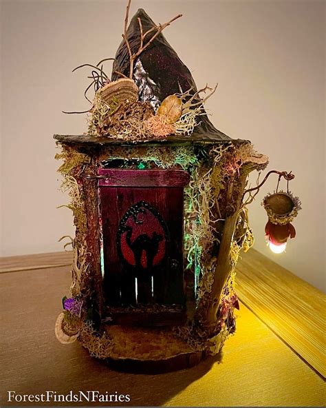 Haunted House Halloween House Witch House - Etsy