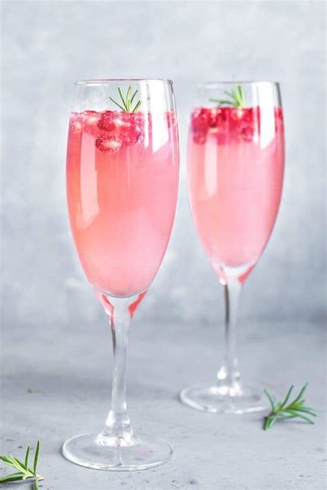 French Rose Champagne Punch | Champagne and Coconuts