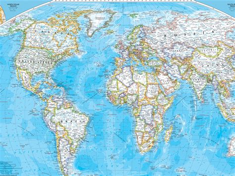 World Map Geographical