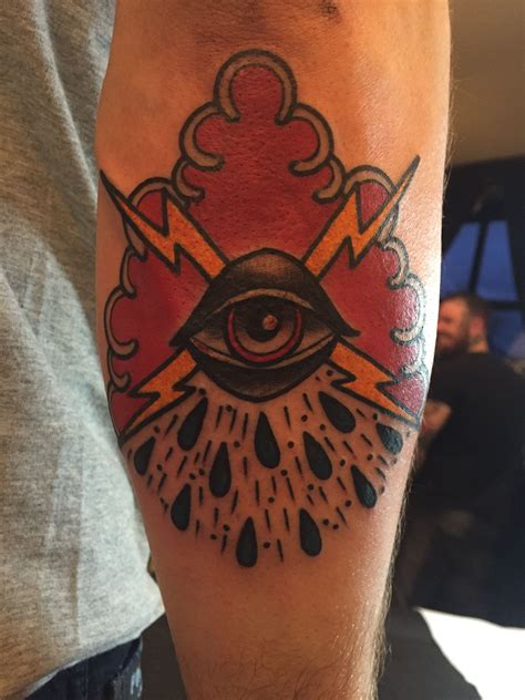 Eye of the storm by Zach Pero Red Door Tattoo, London, Ontario | Storm ...