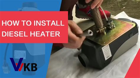 How to install diesel heater - YouTube