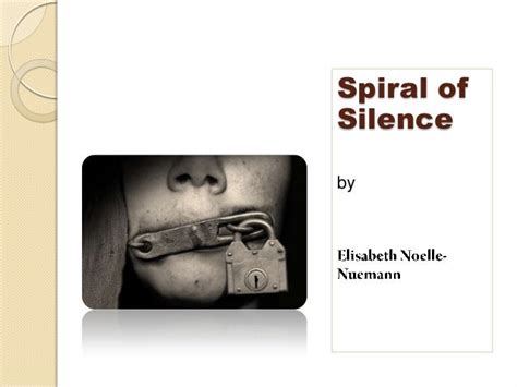 Spiral of silence