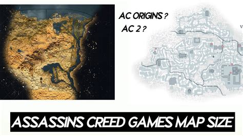 Assassins Creed Origins Map Size Comparison - Cal Poly Pomona Map