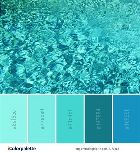 21 Aqua Color Palette ideas in 2024 | iColorpalette