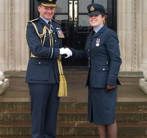 Former Ysgol Friars pupils surprised to meet up at RAF graduation