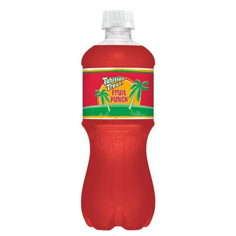 Tahitian Treat Caffeine-Free Fruit Punch Soda, 20 Fl. Oz. - Walmart.com - Walmart.com