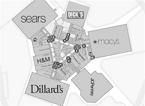 Towne East Mall Map - Map Of Us West