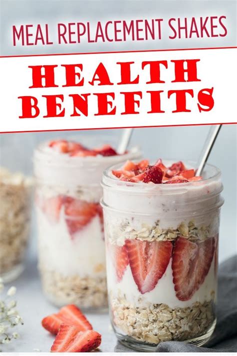 Meal Replacement Shakes Health Benefits | Meal replacement shakes, Meal ...