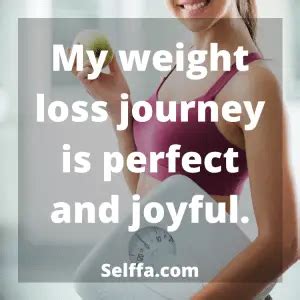 270 Weight Loss Affirmations - SELFFA