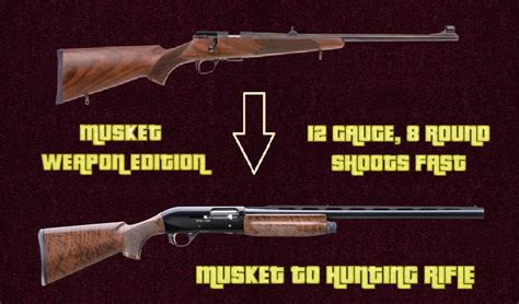 [ Weapon Edition ] : Musket to 12 Gauge Hunting Rifle - GTA5-Mods.com