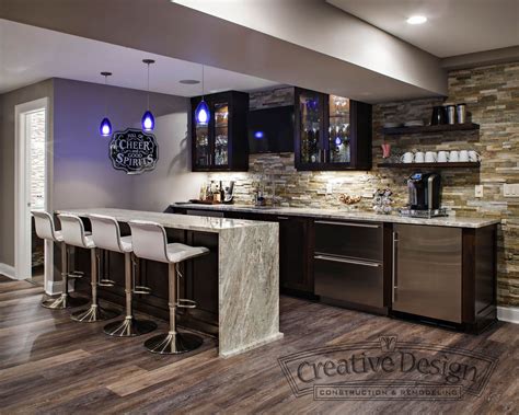 Modern Basement Bar Ideas Inspiration - Image to u