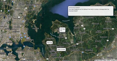 East Egg vs. West Egg : Scribble Maps