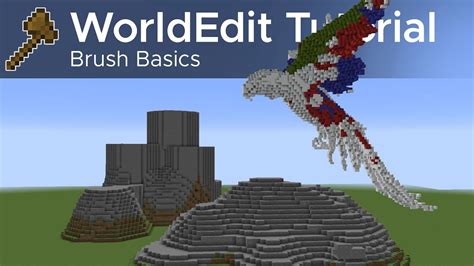 WorldEdit Guide #6 - Beginning with Brushes - YouTube