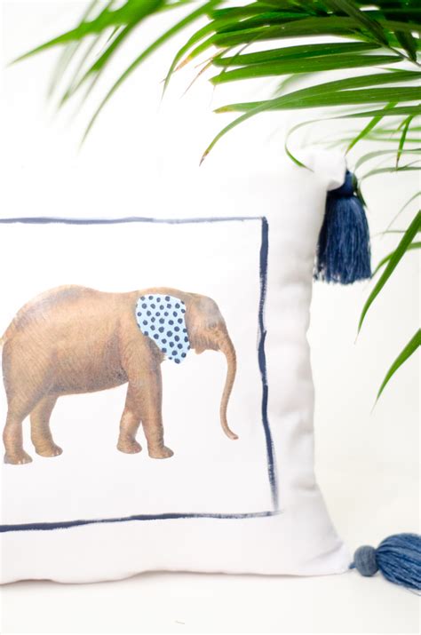 Whimsical Painted Animal Pillows - Thou Swell