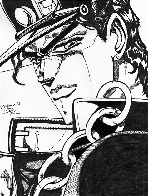 Kujo Jotaro by MonsterDongHae07 on DeviantArt