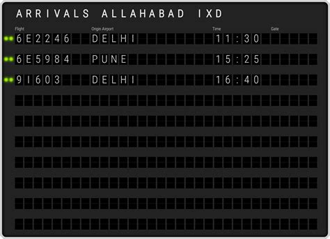 Allahabad Bamrauli Airport [IXD] Arrivals & Flight Schedules