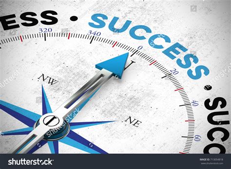 Business Success Concept Target Motivation 3d Stock Illustration ...