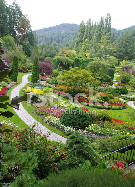 Sunken Garden At Butchart Gardens Stock Photo | Royalty-Free | FreeImages