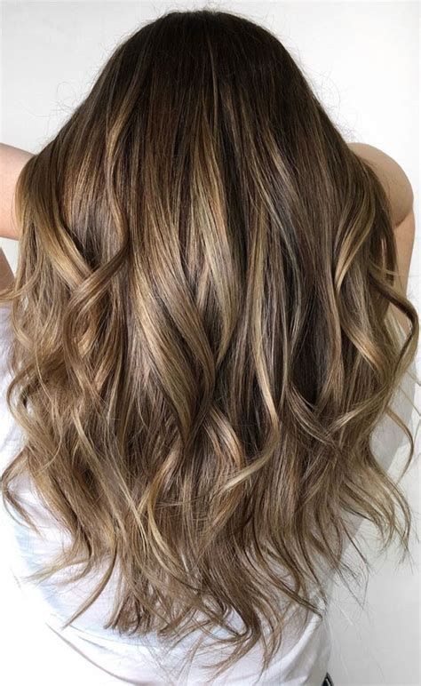 54 Beautiful Ways To Rock Brown Hair This Season : Sandy Tones