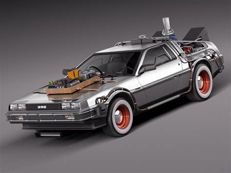 Back To The Future Delorean Episode 3 Wild West - 3d model | Delorean, Back to the future ...