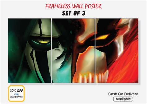 Bleach 3 Piece Frameless Poster Set - Poster World