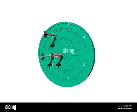 Target of a dart game in the pub Stock Photo - Alamy