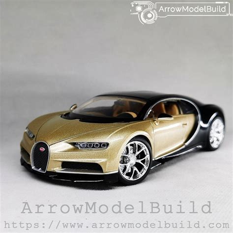 Arrowmodelbuild Bugatti Chiron champagne Gold Bright Black - Etsy