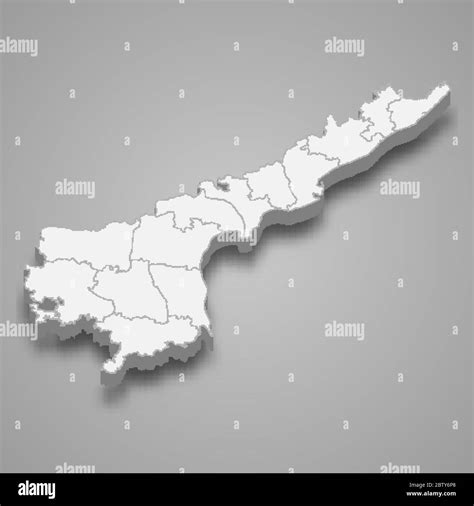 Andhra pradesh map Black and White Stock Photos & Images - Alamy