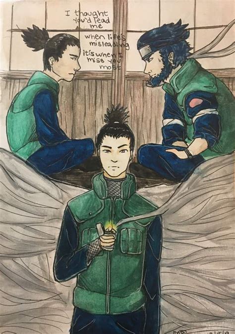 Shikamaru and Asuma | Naruto Amino