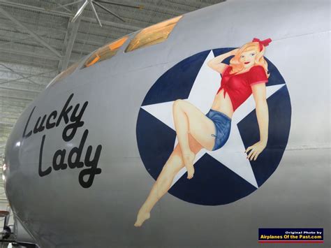 Nose art on the B-29 Superfortress "Lucky Lady", S/N 44-84076 | Nose art, Art, Wwii aircraft