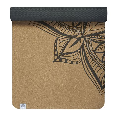 Printed Cork Yoga Mat Mandala by Gaiam (5mm) - Walmart.com - Walmart.com