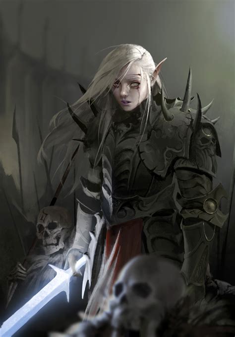 ArtStation - Undead elf