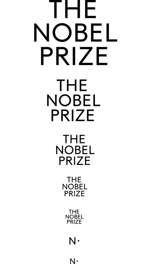 Brand New: New Logo and Identity for The Nobel Prize by Stockholm ...