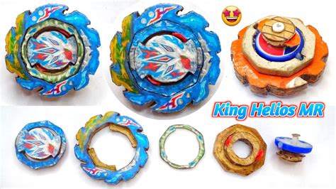 How to make King Helios MR Beyblade | Making With Cardboards - YouTube