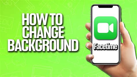 How To Change Background In Facetime Tutorial - YouTube