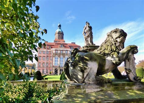 The historic Ksiaz Castle in Lower Silesia, Poland