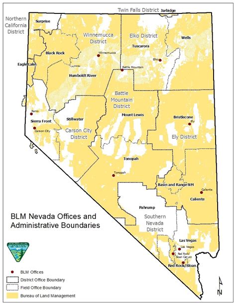 Nevada Mining Claims Map - Map Of Farmland Cave