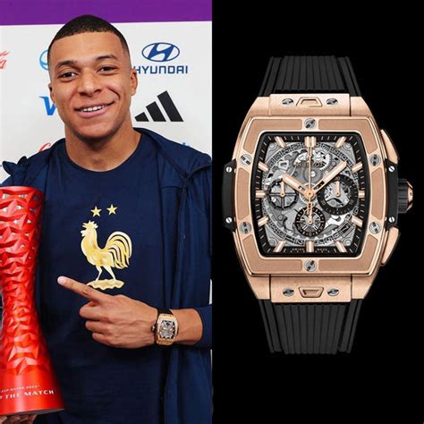 Kylian Mbappe with His Lovely Hublot Watches – IFL Watches