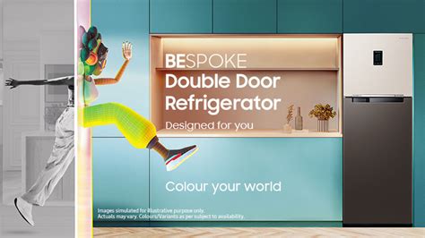 Samsung BESPOKE Double Door refrigerator range launched in India