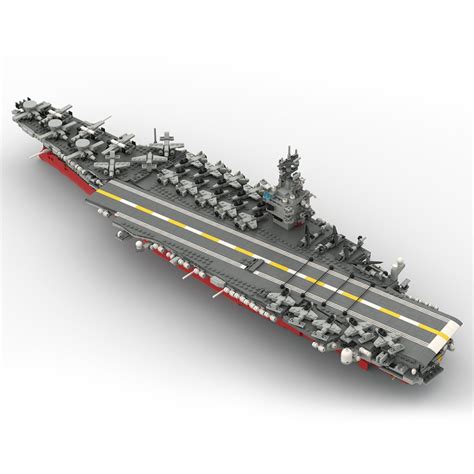 1/350 Nuclear-powered Aircraft Carrier | Medievalbrick.com