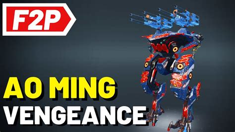 Ao Ming with Vengeance and Retaliator - War Robots Gameplay - YouTube