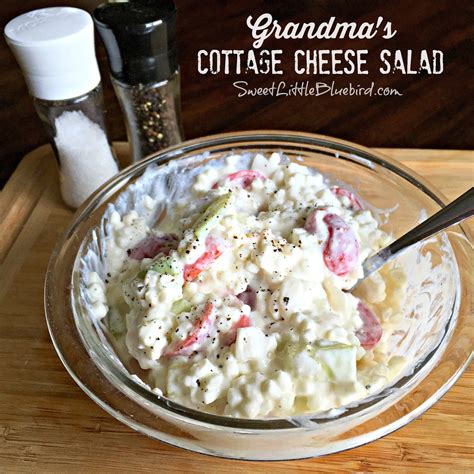 Served Up With Love: Grandma's Cottage Cheese Salad ~ Weekend Potluck #219