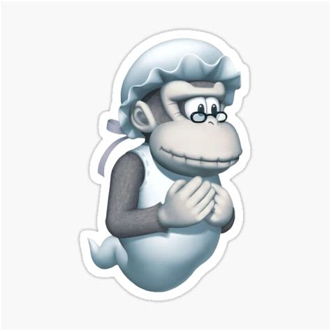 "Wrinkly Kong" Sticker for Sale by NoJohns69 | Redbubble