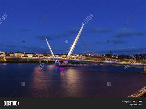 Peace Bridge Derry. Image & Photo (Free Trial) | Bigstock