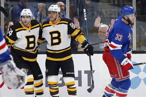 Rangers vs Bruins: Rangers Give Up Six Goals and Fall to Boston 6-3