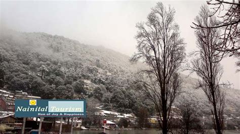 NAINITAL TOURISM :- SNOWFALL | SNOW FALL IN NAINITAL | NAINITAL SNOWFALL